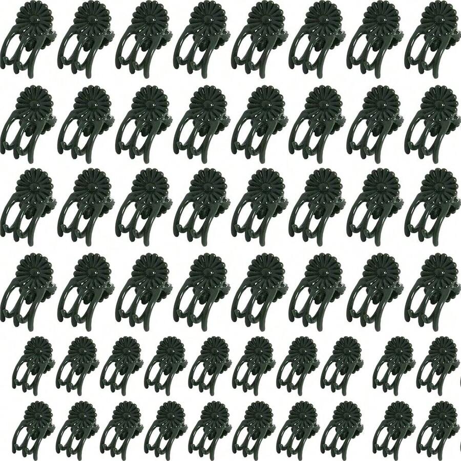 Flower Shape Plant Support Clips