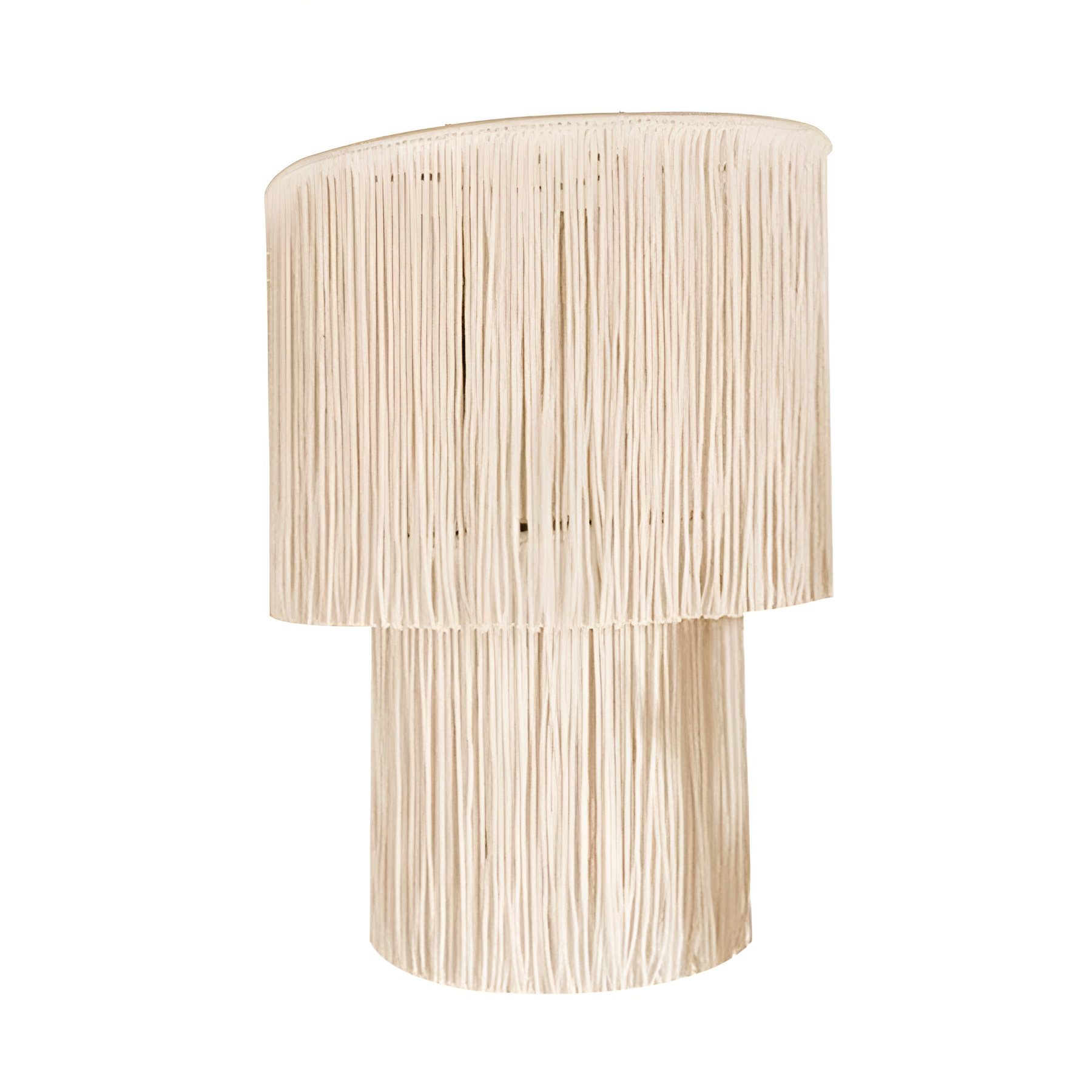 Boho Woven Macrame Design Hanging Lampshade With Pendant Light 