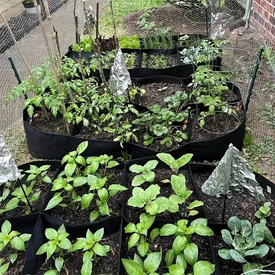 Upgraded Thickened 8 Compartment Garden Bed Covers For Growing Plants