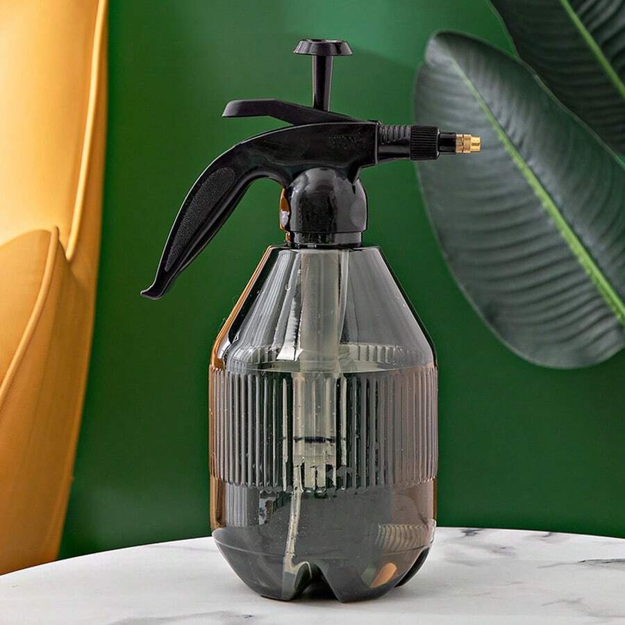Plastic Garden Watering Can With Adjustable Nozzle And Comfortable Grip Handle For Gardening And Household Use