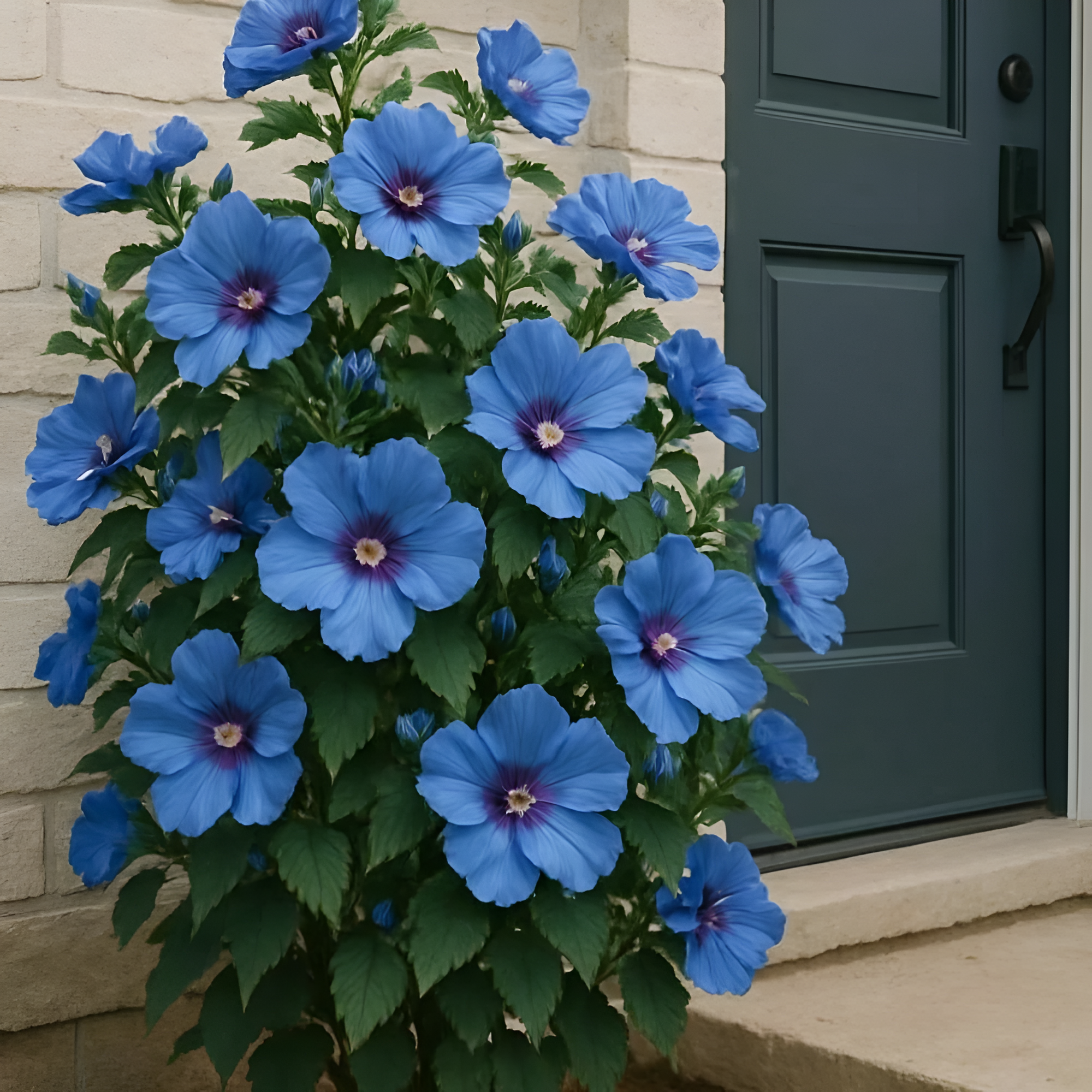 Blue Hibiscus Flowers Seeds