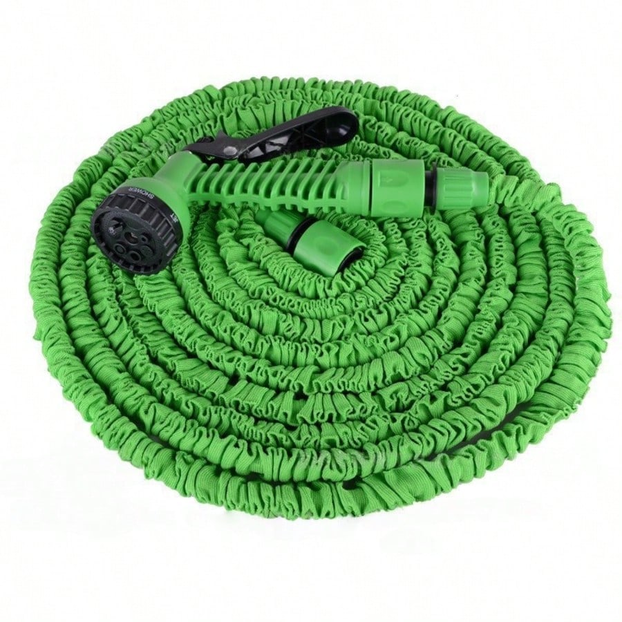 Adjustable Expandable Garden Hose With Spray Gun