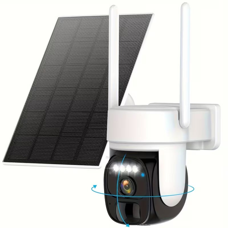 WiFi Solar Security Camera With Two Way Audio And Motion Detection