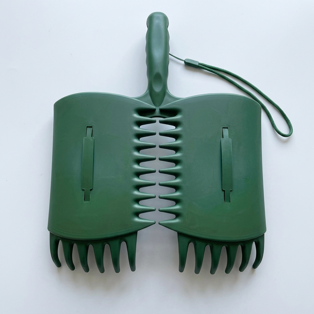 Lightweight Leaf Scoop Rake For Garden And Yard Cleaning