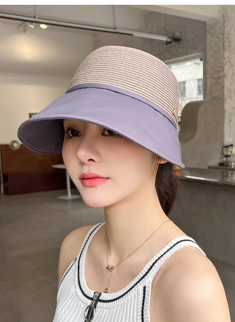 Women's Large Brim Sunscreen Hat - Grafton Collection