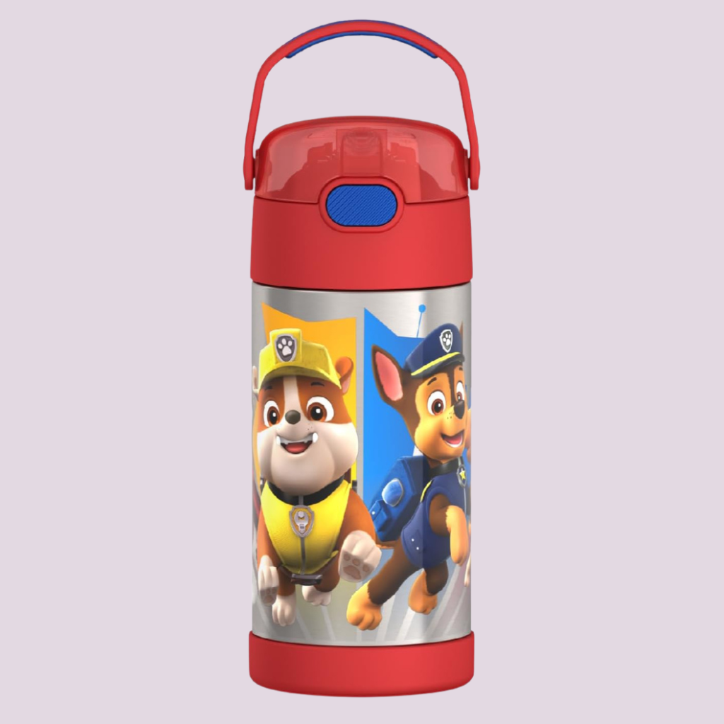 Kids Stainless Steel Vacuum Insulated Water Bottle with Straw