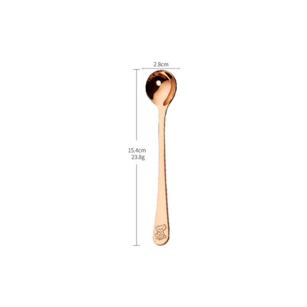 Food Grade Stainless Steel Teddy Bear Spoons - Grafton Collection