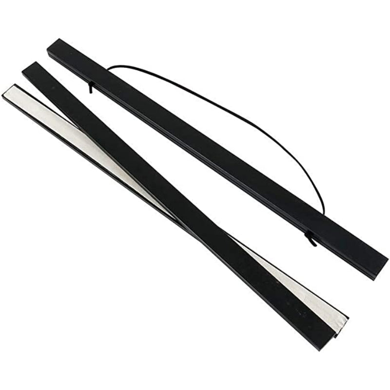 Magnetic Poster Hanger Frame - Light Wood Wooden Magnet Canvas Artwork Print - Grafton Collection