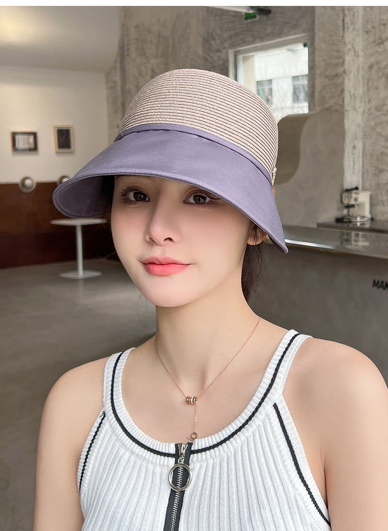 Women's Large Brim Sunscreen Hat - Grafton Collection