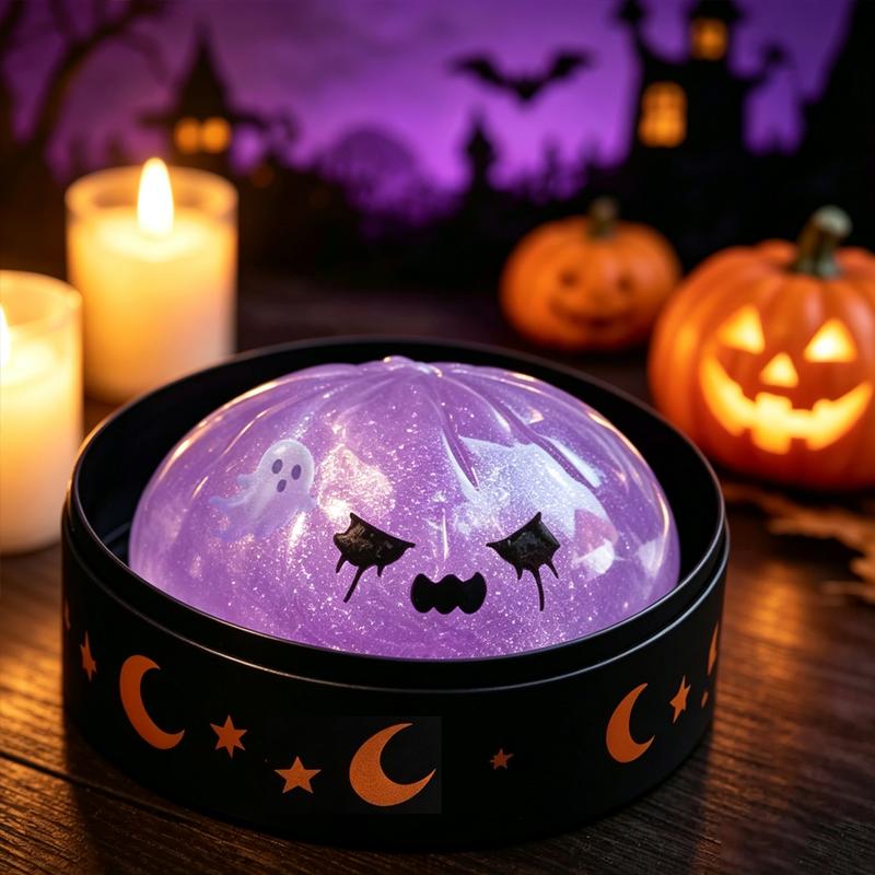 Halloween Glitter Dumpling Squeeze Toys Squishy Fidget Set