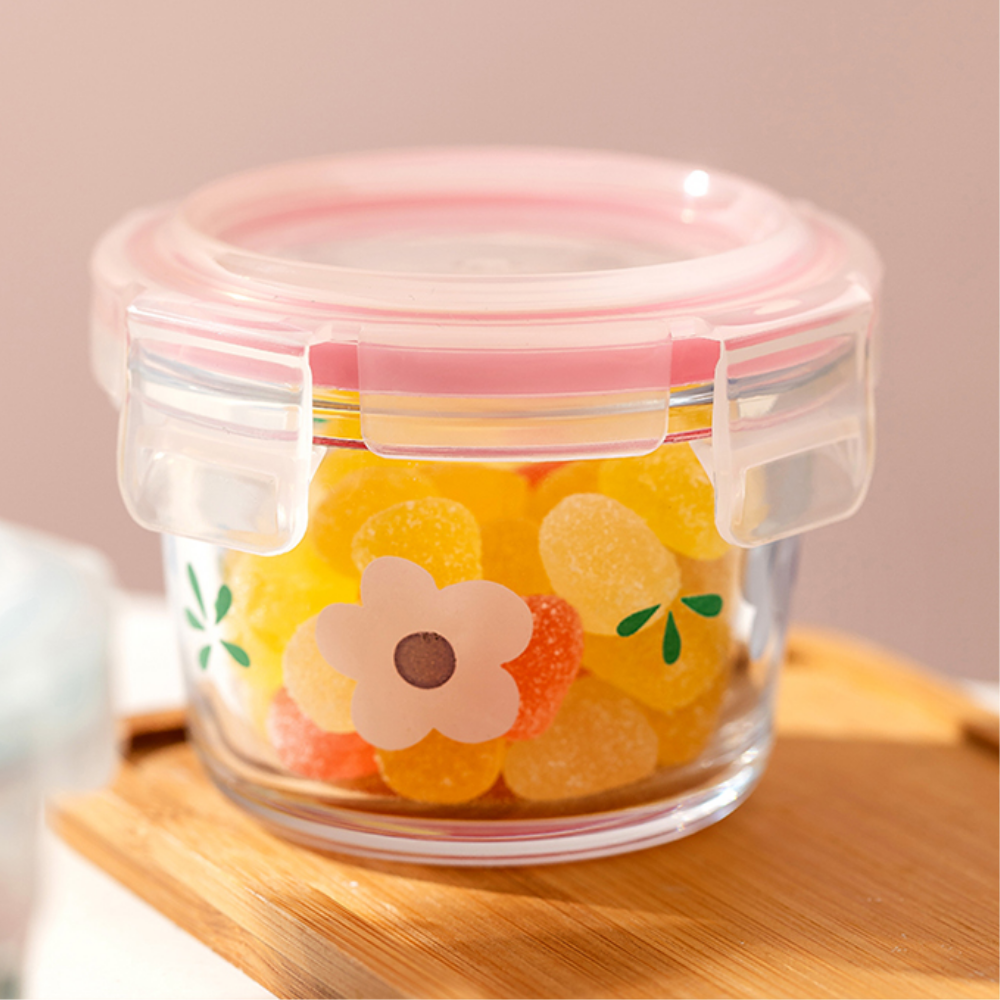 Flower Pattern Containers - Grafton Collection