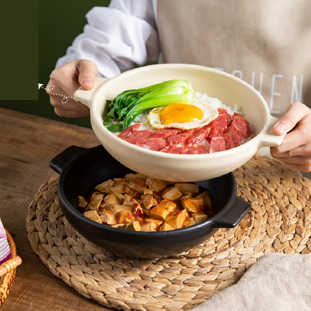 Ceramic Bowl With Coaster - Grafton Collection