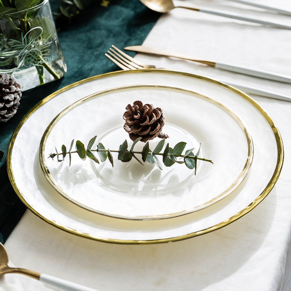 European Style Glass Plates - Grafton Collection