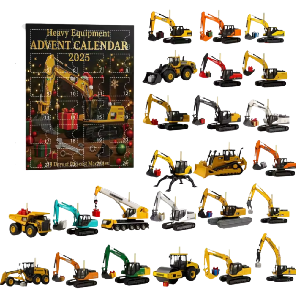 New 2026 Advent Calendar Acrylic Christmas Tree Ornaments Blind Box