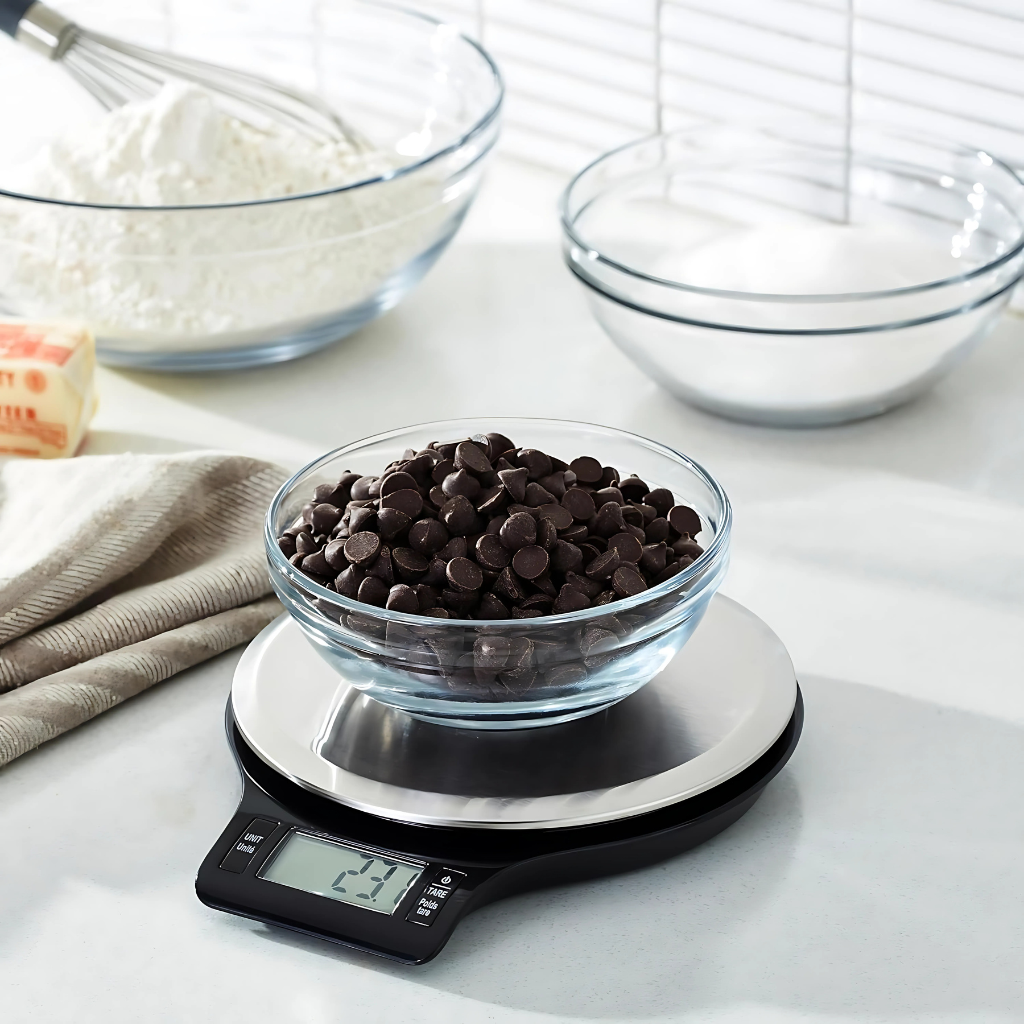 Digital Kitchen Scale With LCD Display