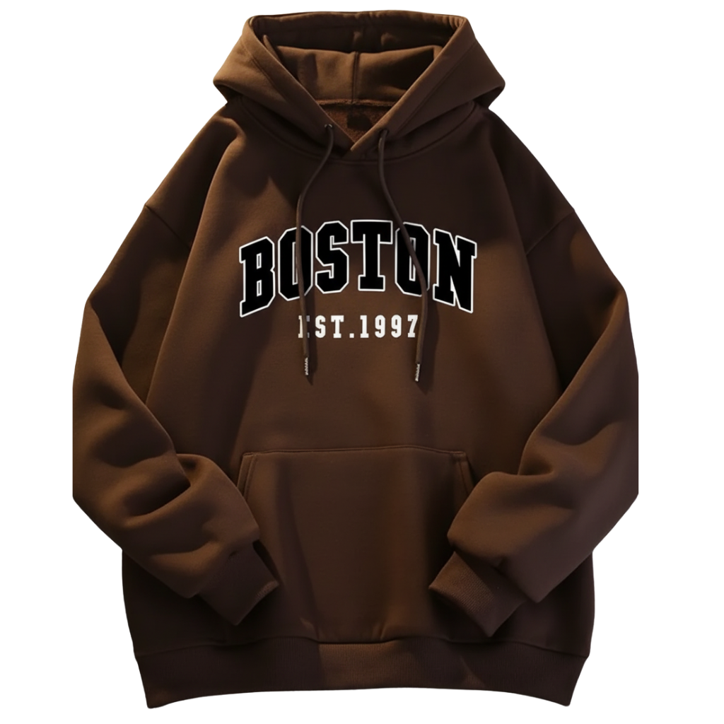 Men BOSTON EST. 1997 Hooded Sweatshirt