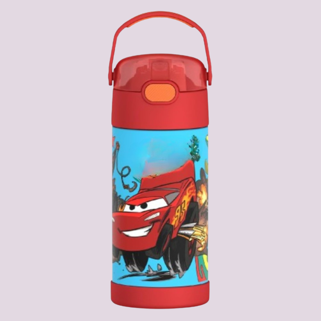 Kids Stainless Steel Vacuum Insulated Water Bottle with Straw