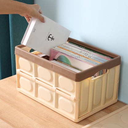 Movable Household Collapsible & Foldable Storage Box - Grafton Collection