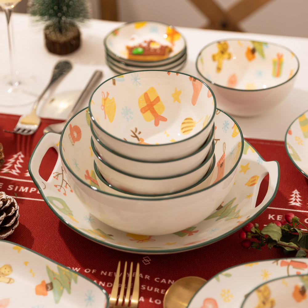 Christmas Cartoon Dinnerware - Grafton Collection