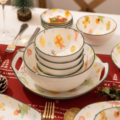 Christmas Cartoon Dinnerware - Grafton Collection