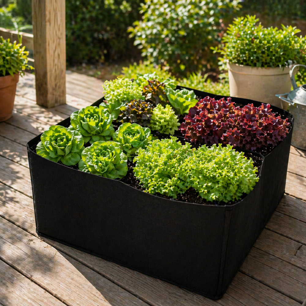 Extra Large Multi Grid Raised Garden Bed Kit With Planter For Vegetables Flowers