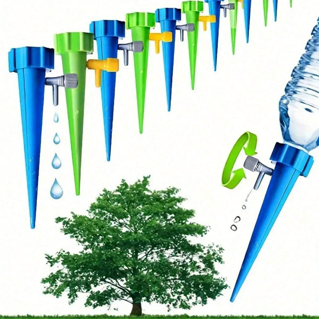 Automatic Drip Irrigation Control System For Plants And Flowers