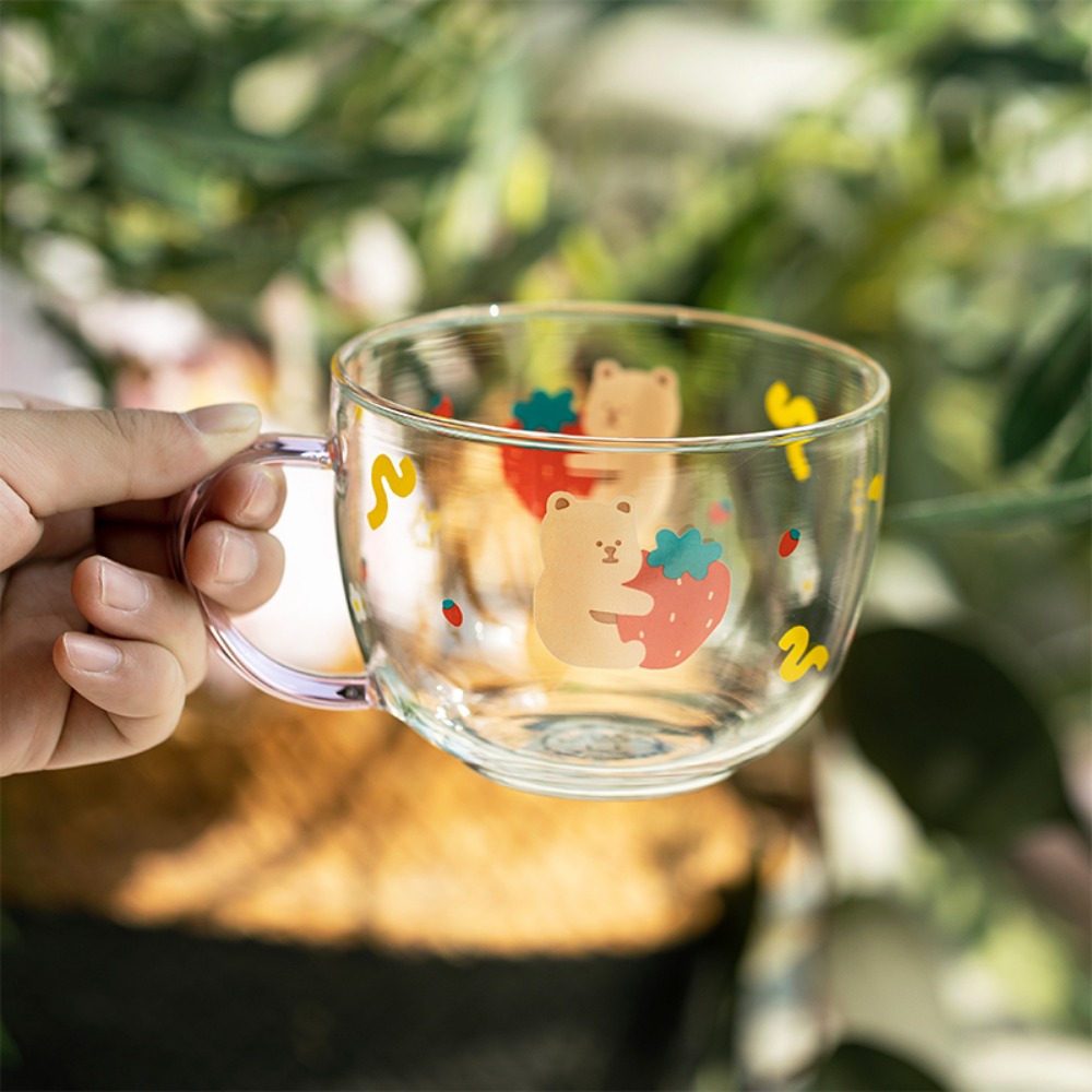 Cartoon Glass Mugs - Grafton Collection