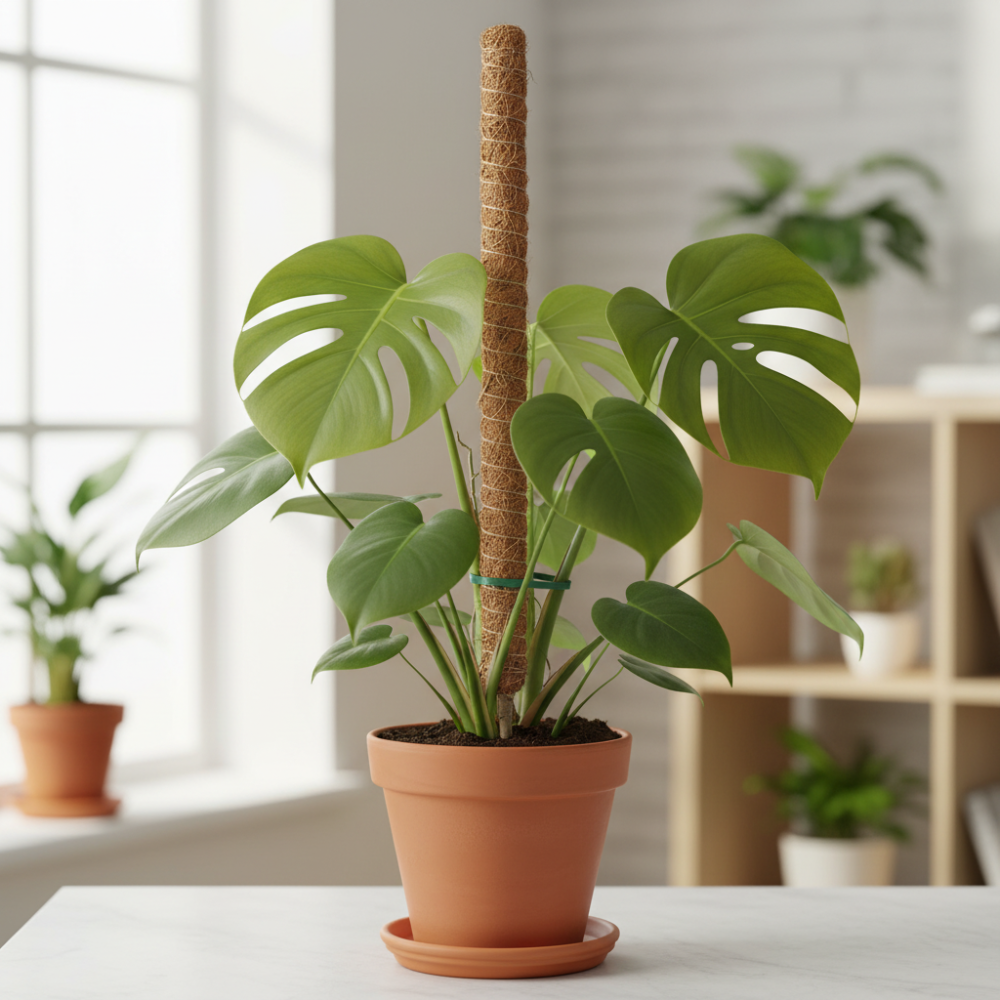 Bendable Coco Coir Moss Pole For Climbing Plant Support