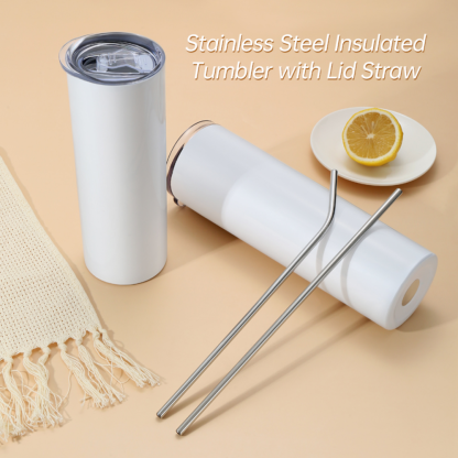 Coffee Mug + Metal Straw And Cleaning Brush - Grafton Collection