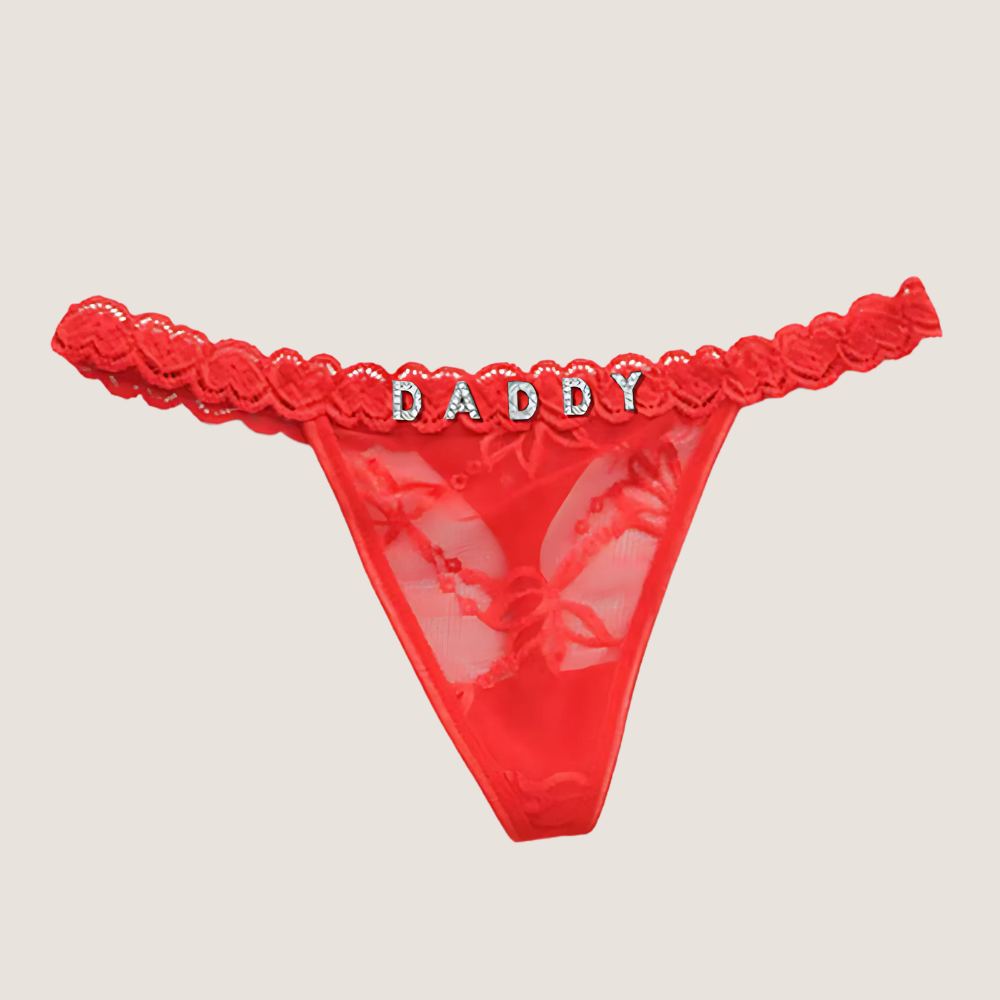 Seductive Name Thong