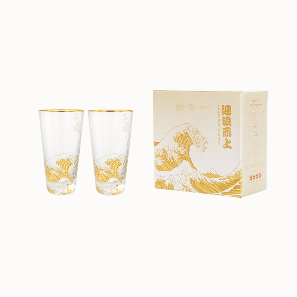 Gold Glass Cups - Grafton Collection