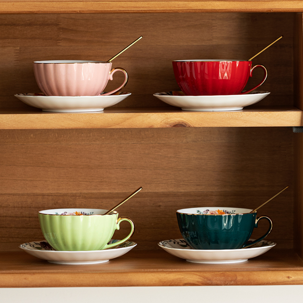 European Exquisite Afternoon Luxury Coffee Cup Set - Grafton Collection