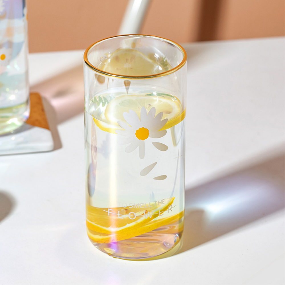 Iridescent Flower Glasses - Grafton Collection