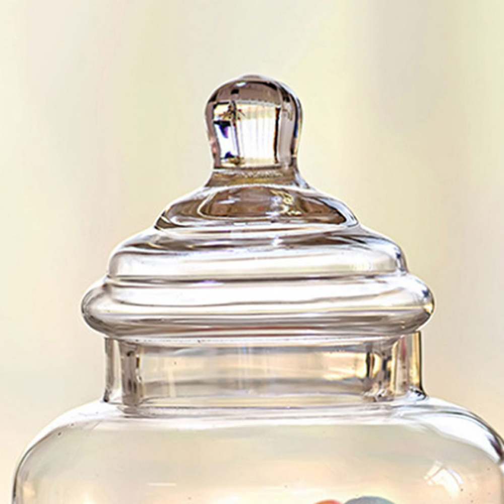 Heart-Shaped Glass Candy Jar - Grafton Collection