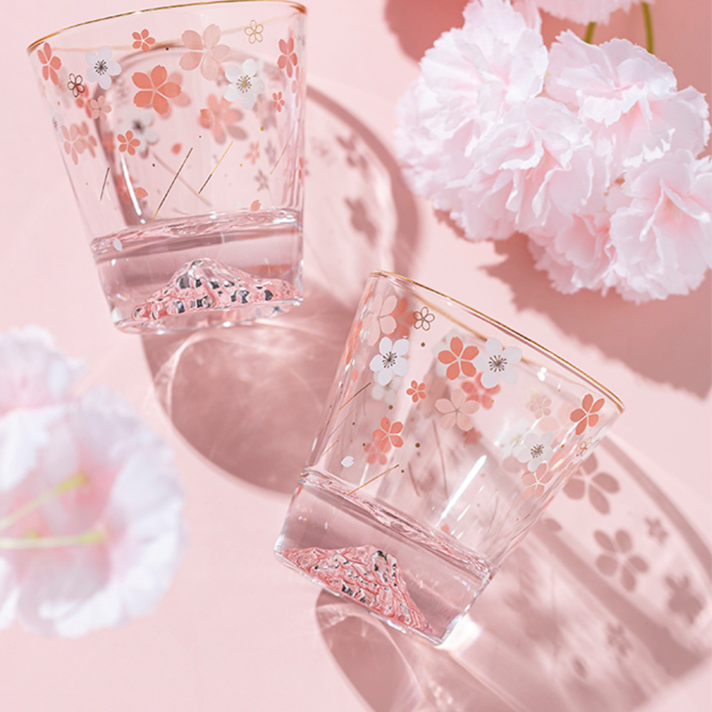 Flower Patterned Glasses - Grafton Collection
