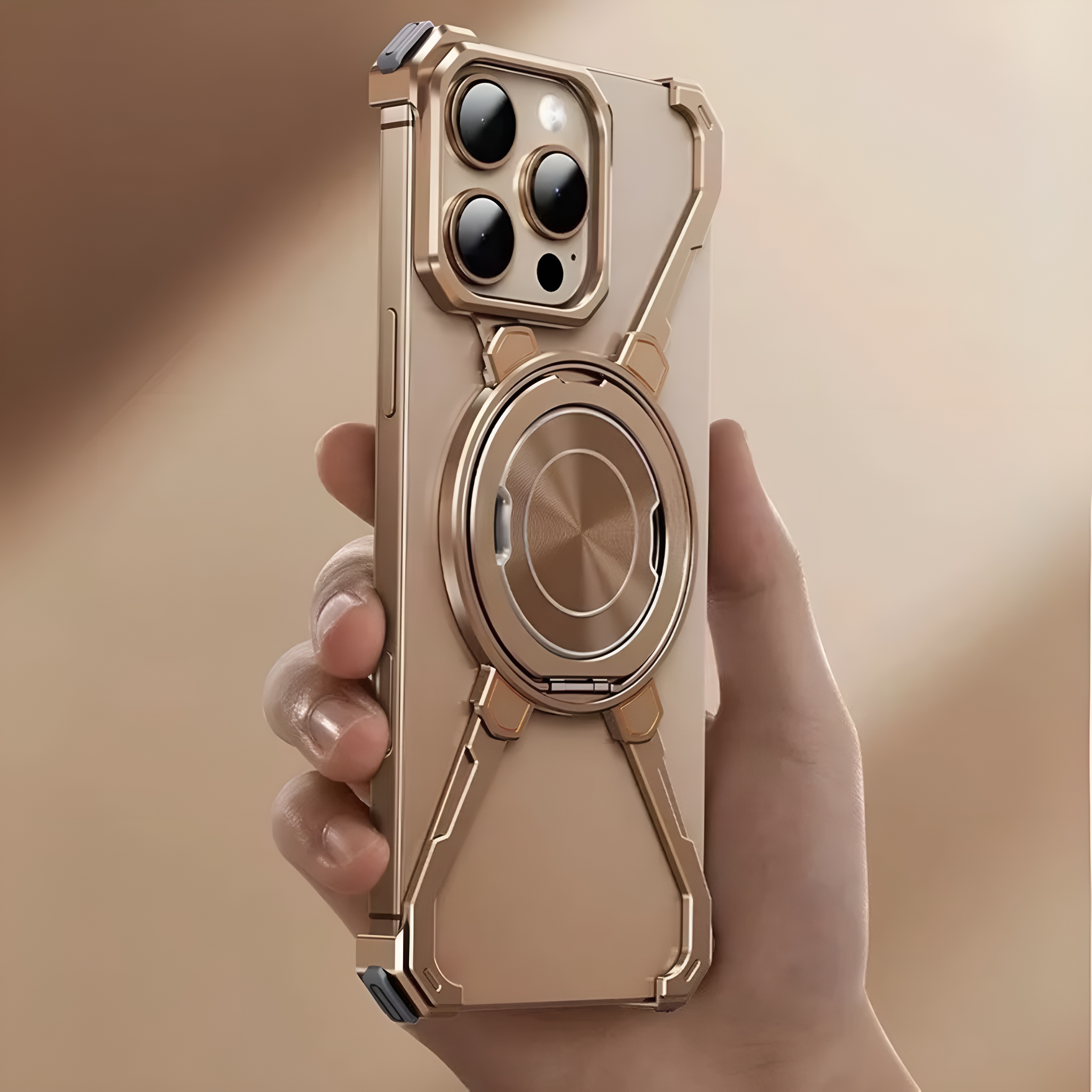 Magic Claw Rotating Bracket Anti Fall Magnetic Phone Case