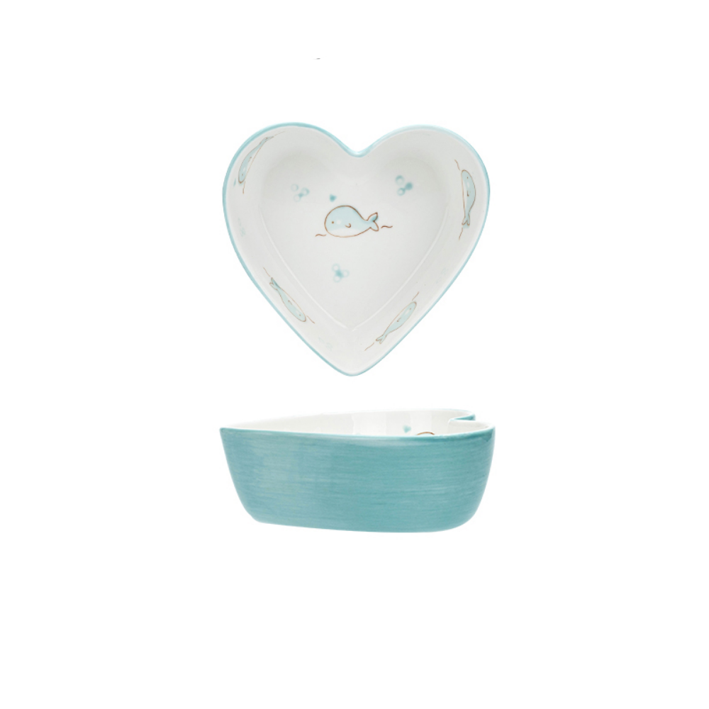 Heart-Shaped Ceramic Dishes - Grafton Collection