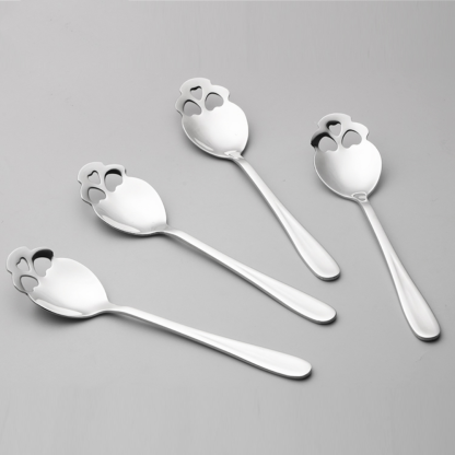 Stainless Steel Skeleton Shape Serving Spoon - Grafton Collection