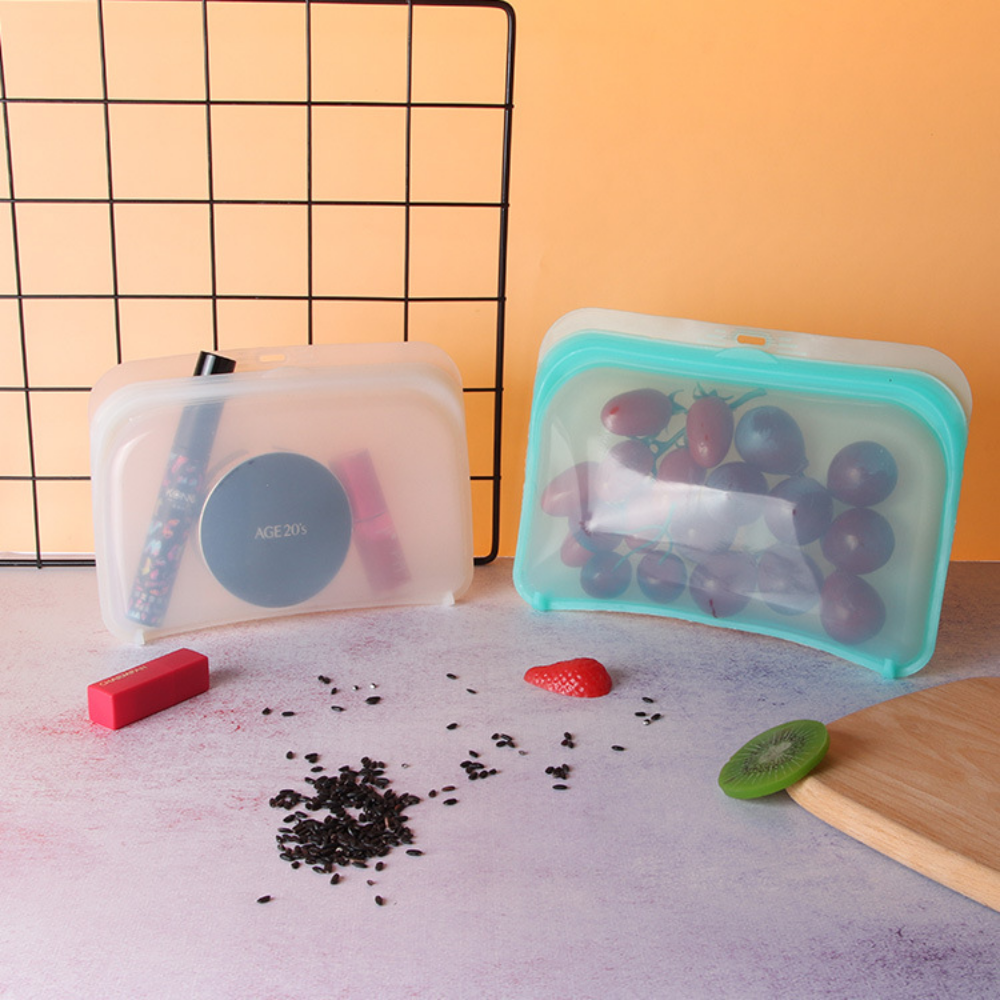 Silicone Coloured Food Storage Bags - Grafton Collection