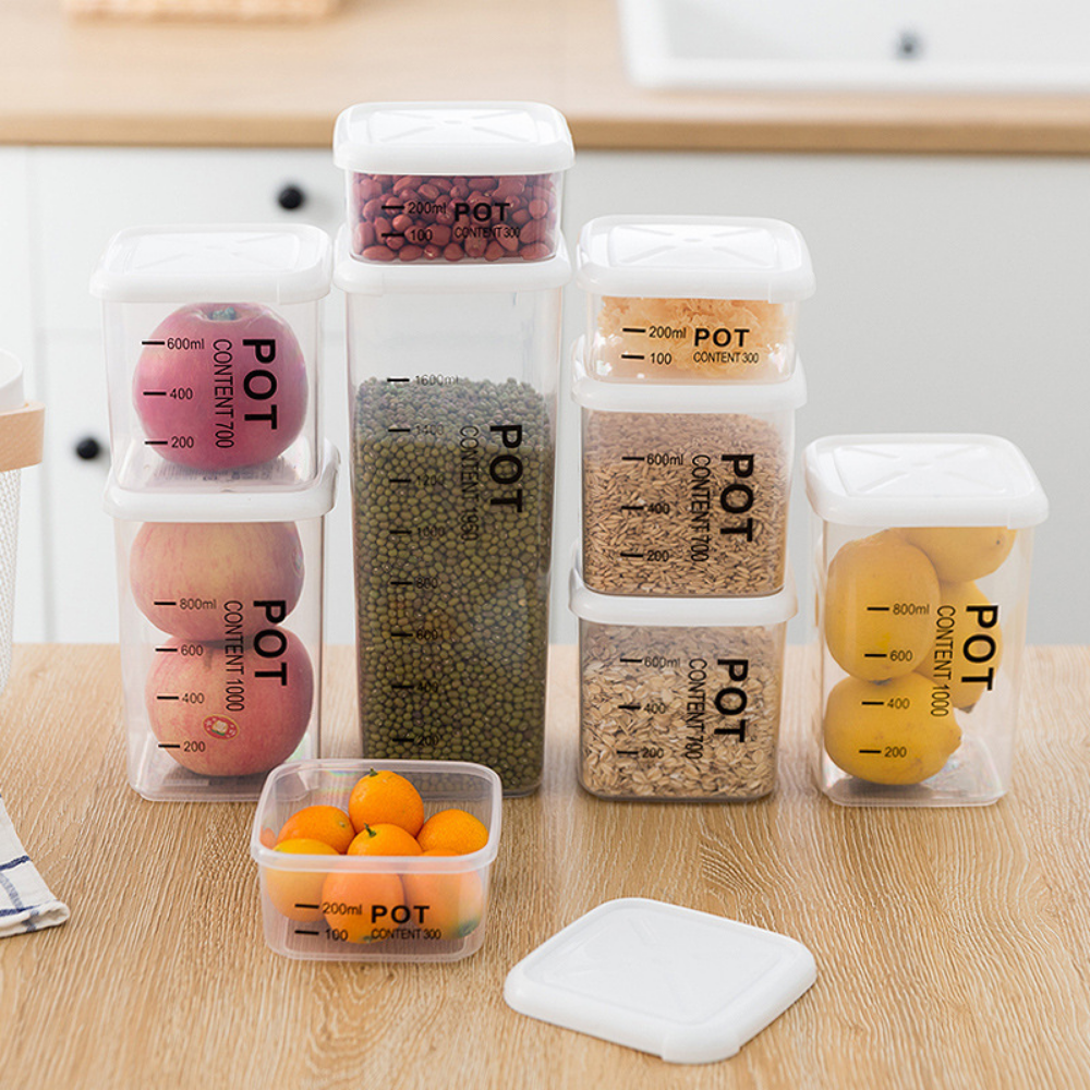 Air-Sealed Plastic Containers - Grafton Collection