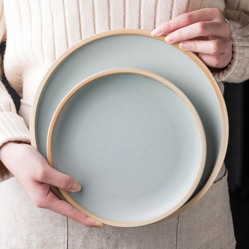 Round Modern Ceramic Dishes - Grafton Collection