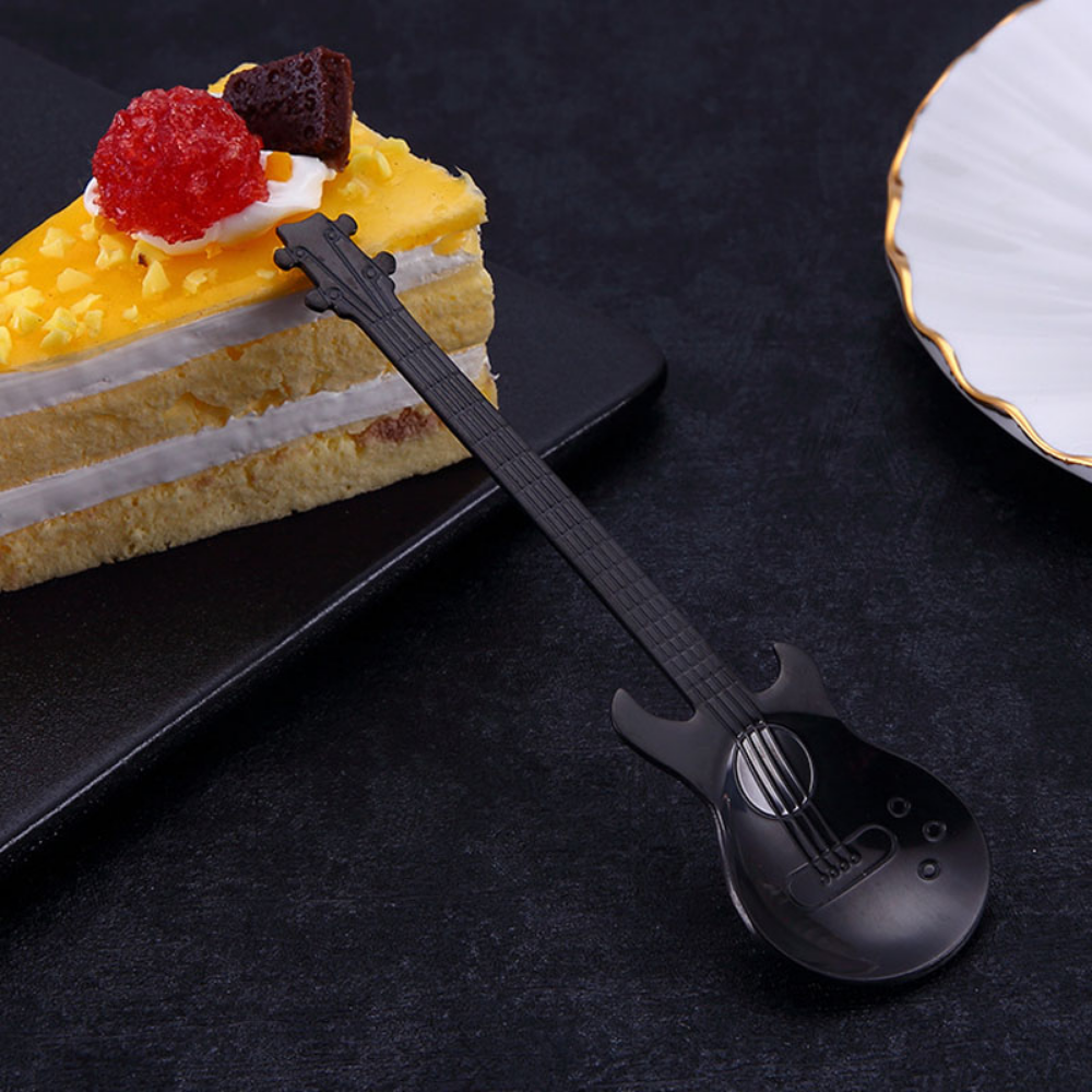 Creative Guitar Shaped Stainless Steel Spoons - Grafton Collection
