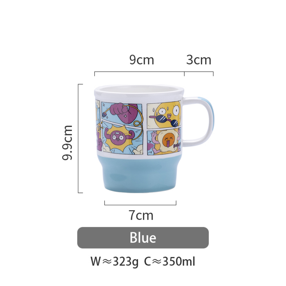Creative Comic Strip Style Coffee Mug - Grafton Collection