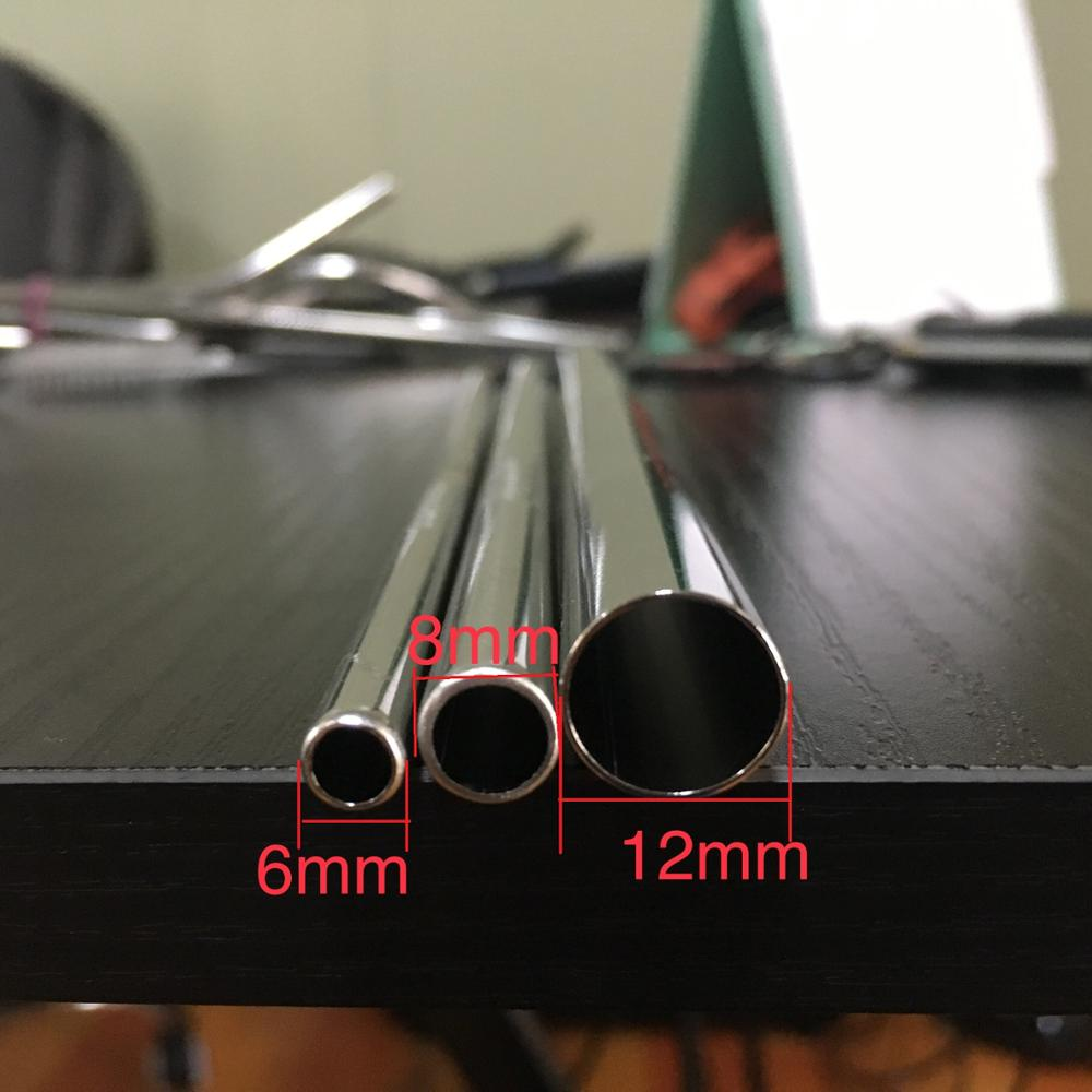 Stainless Steel Metal Straws With Size Variety - Grafton Collection