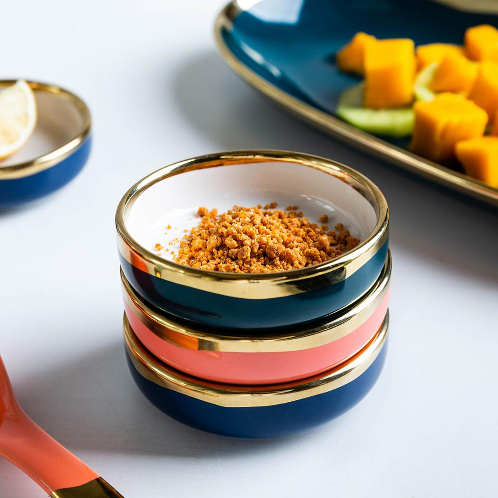 Ceramic Soup Spoon Set + Dish - Grafton Collection