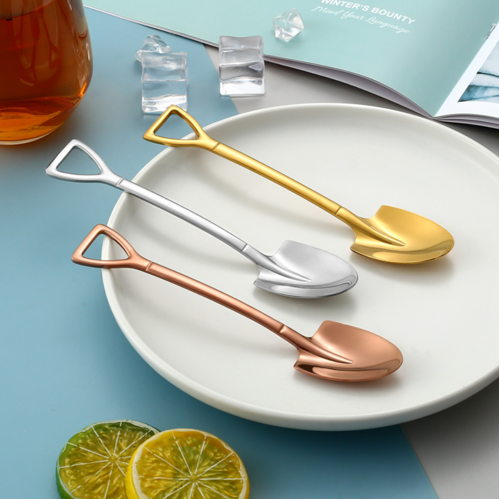 Stainless Steel Shovel Spoons - Grafton Collection