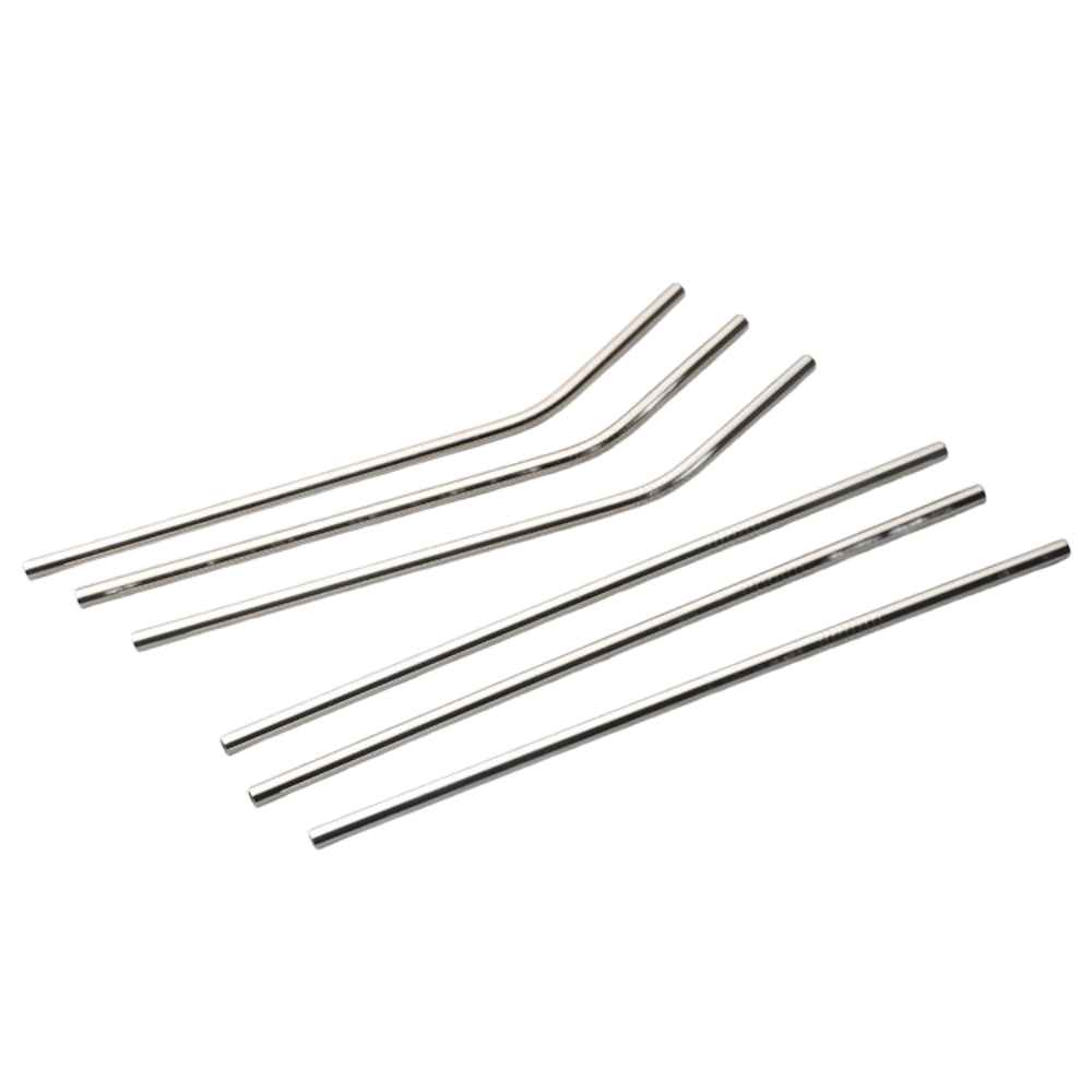 Stainless Steel Silver Juice Straw - Grafton Collection