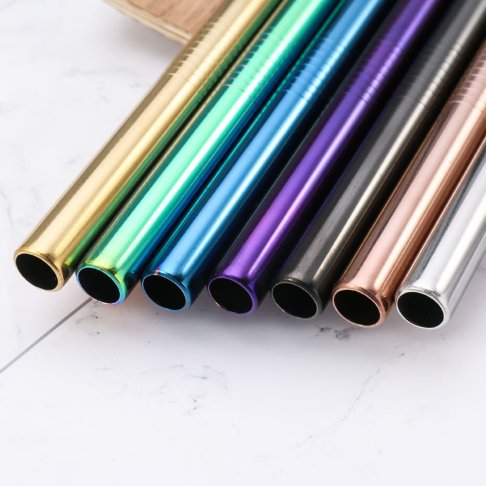 Metal Straws + Case - Grafton Collection