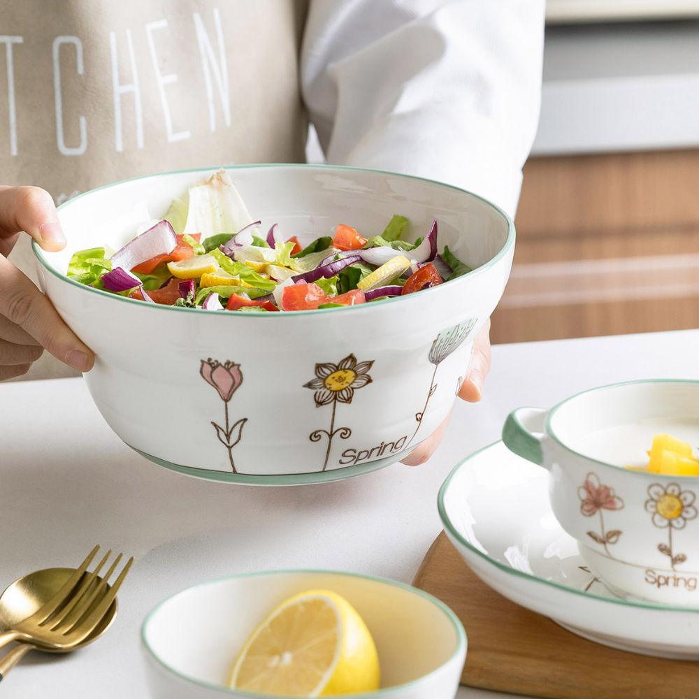 Japanese Flower Ceramic Tableware - Grafton Collection