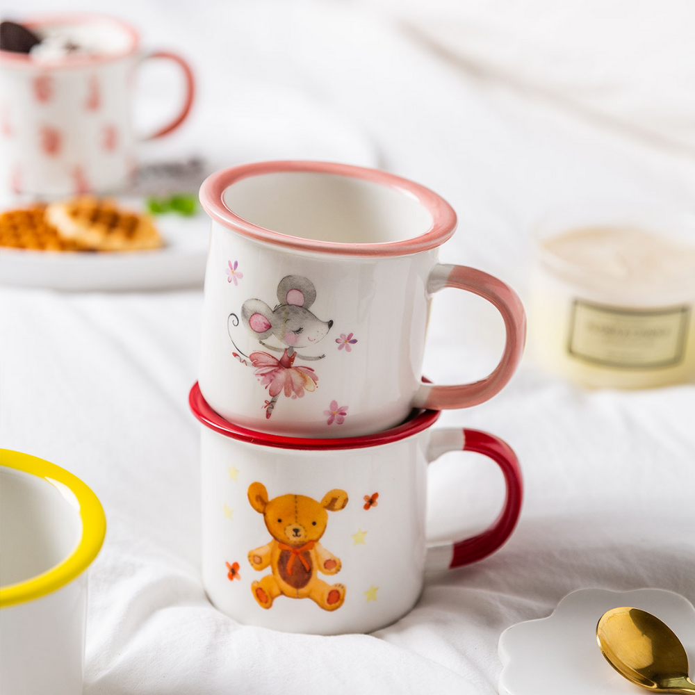Cartoon Ceramic Mugs - Grafton Collection